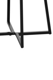 Living and Home Industrial Style Dining Table with Metal Base in Brown - thumbnail 8