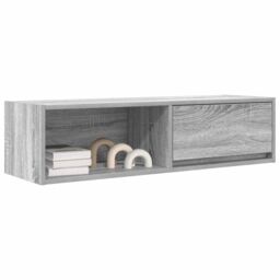 Berkfield Home TV Cabinets 2 pcs Grey Sonoma 100x31x25.5 cm Engineered Wood - thumbnail 4