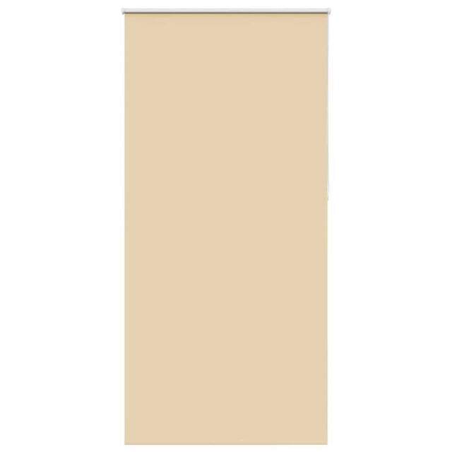 Berkfield Home Roller Blind Blackout Beige 115x210 cm Fabric Width 110.7 cm Polyester - image 1