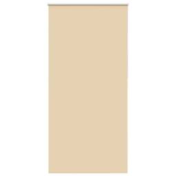 Berkfield Home Roller Blind Blackout Beige 115x210 cm Fabric Width 110.7 cm Polyester - thumbnail 1
