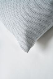 BHS Snow Fleece Cushion in Silver - Size: 45 cm x 45 cm - thumbnail 3