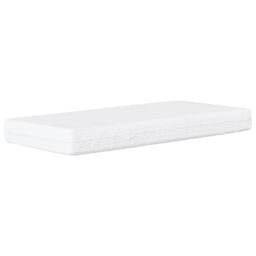 Berkfield Home Bed with Mattress Light Grey Single Velvet - thumbnail 5