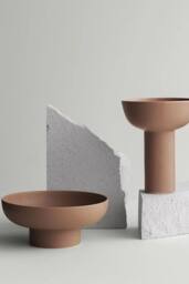 Blomus Miyabi Stoneware Vase Medium - Terracotta - thumbnail 2