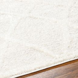 Livabliss Rodos-Modern Beige White Soft Plush Pile Living Bedroom Rug in Cream - Size: 160 cm x 215 cm - thumbnail 3