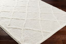 Livabliss Rodos-Modern Beige White Soft Plush Pile Living Bedroom Rug in Cream - Size: 160 cm x 215 cm - thumbnail 6