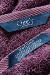 CHRISTY 'Renaissance' Luxury 675GSM Egyptian Cotton Towels in Purple - thumbnail 3