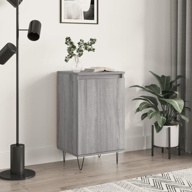 Berkfield Home Sideboard Grey Sonoma 40x35x70 cm Engineered Wood - Size: 40 x 35 x 70 cm - image 1