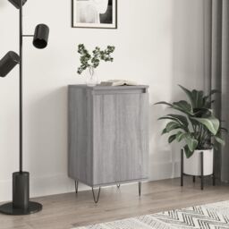 Berkfield Home Sideboard Grey Sonoma 40x35x70 cm Engineered Wood - Size: 40 x 35 x 70 cm - thumbnail 1