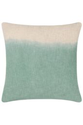Furn Mizu Square Dip Dye Cushion in Green - Size: 50 cm x 50 cm - thumbnail 1