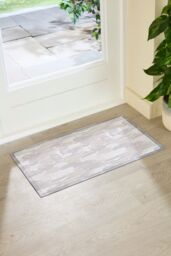 Artsy Mats Neutral Brush Indoor Outdoor Doormat (70 x 40cm) in Beige - Size: 40 cm x 70 cm - thumbnail 1