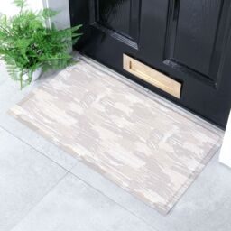 Artsy Mats Neutral Brush Indoor Outdoor Doormat (70 x 40cm) in Beige - Size: 40 cm x 70 cm - thumbnail 3