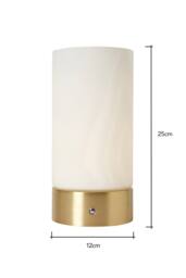 BHS Lighting Elly Brass Rechargeable Table Lamp in Gold - thumbnail 5