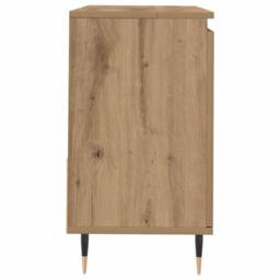 Berkfield Home Bathroom Cabinet Artisan Oak 65x33x60 cm Engineered Wood in Brown - Size: 65 x 33 x 60 cm - thumbnail 5