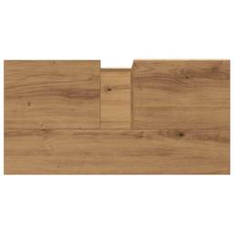 Berkfield Home Bathroom Cabinet Artisan Oak 65x33x60 cm Engineered Wood in Brown - Size: 65 x 33 x 60 cm - thumbnail 7