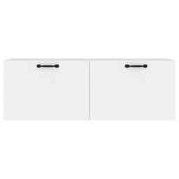 Berkfield Home Wall Cabinet White 100x36.5x35 cm Engineered Wood - thumbnail 5