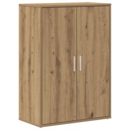 Berkfield Home Sideboard Artisan Oak 60x31x84 cm Engineered Wood in Brown - Size: 60 x 31 x 84 cm - thumbnail 2