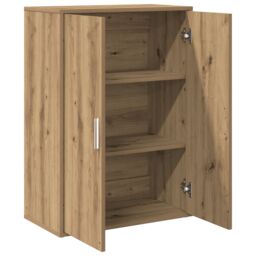 Berkfield Home Sideboard Artisan Oak 60x31x84 cm Engineered Wood in Brown - Size: 60 x 31 x 84 cm - thumbnail 4