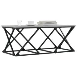 Berkfield Home Coffee Table Grey Sonoma 100x49x40 cm Engineered Wood - Size: 100 x 49 x 40 cm - thumbnail 3