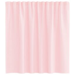 Berkfield Home Voile Curtains with Loops 2 pcs Light Pink 140x140 cm - thumbnail 4