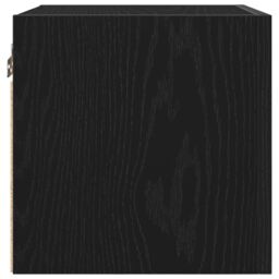 Berkfield Home Wall Mounted TV Cabinet in Black Oak - 30.5 x 30 x 30 cm - thumbnail 8