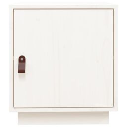 Berkfield Home Bedside Cabinets 2 pcs White 40x34x45 cm Solid Wood Pine - Size: 40 x 34 x 45 cm - thumbnail 6