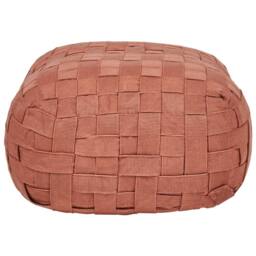 Wyld and Coco Boho Outdoor Pouffe 50 x 50 cm Light Red - thumbnail 3