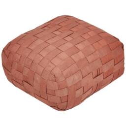 Wyld and Coco Boho Outdoor Pouffe 50 x 50 cm Light Red - thumbnail 5