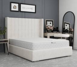 DS Living Soothe Medium Firm Ortho Reflex Aurora Spring Mattress in Off-White - Size: Small Single - thumbnail 4
