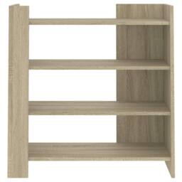 Berkfield Home Sideboard Sonoma Oak 73.5x35x75 cm Engineered Wood in Light Brown - thumbnail 4