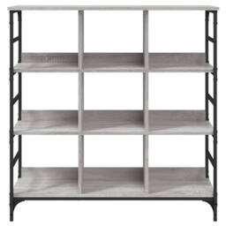 Berkfield Home Sideboard Grey Sonoma 102x32x103.5 cm Engineered Wood - thumbnail 4