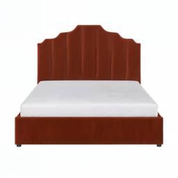 Flair Margot Ottoman Bed Burnt Orange Velvet - Size: King - thumbnail 5