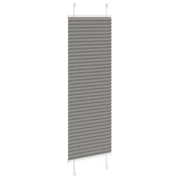 Berkfield Home Pleated Blind Anthracite 50x100 cm Fabric Width 49.4 cm Polyester in Black - thumbnail 4
