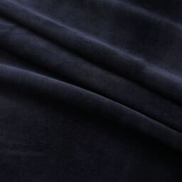 Berkfield Home Blackout Curtains with Rings 2 pcs Velvet Black 140x175 cm - thumbnail 4