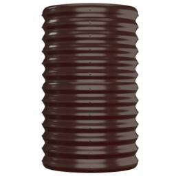 Berkfield Home Garden Raised Bed Powder-coated Steel 152x40x68 cm Brown - Size: 152 x 40 x 68 cm - thumbnail 4