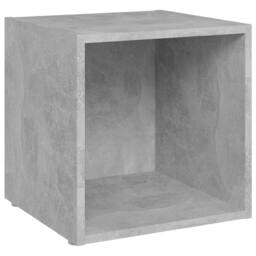 Berkfield Home Classic 6 Piece TV Cabinet Set Concrete Grey Engineered Wood - thumbnail 6