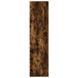 Berkfield Home Wardrobe Smoked Oak 50x50x200 cm Engineered Wood in Brown - Size: 50 x 50 x 200 cm - thumbnail 5