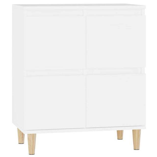 Berkfield Home Sideboard White 60x35x70 cm Engineered Wood - Size: 60 x 35 x 70 cm - image 1