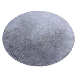 RugsX Lapin Rug in Black - Size: 160 cm diameter