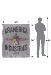 Warner Brothers Seinfeld The Make Your Own Pie Silky Touch Super Soft Throw Blanket in White - thumbnail 5