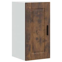 Berkfield Home Kitchen Wall Cabinet¬†Porto Smoked Oak Engineered Wood in Brown - thumbnail 3