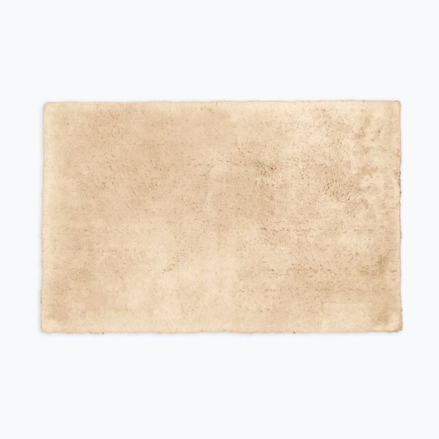 Allure Bath Fashions Hotel Luxury Deep Pile Bath Mat in Beige - image 1