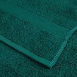 Berkfield Home Premium Sauna Towels SOLUND 10 pcs Green 80x200 cm 600 gsm - thumbnail 6