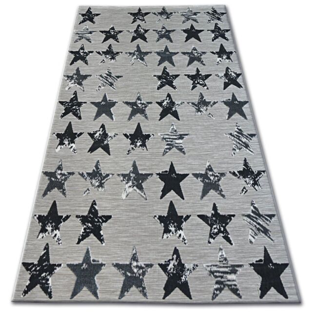 RugsX Lisboa Rug in Black - Size: 160 cm x 230 cm - image 1