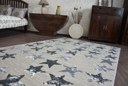 RugsX Lisboa Rug in Black - Size: 160 cm x 230 cm - thumbnail 5