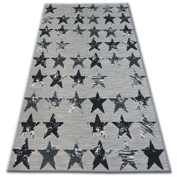RugsX Lisboa Rug in Black - Size: 160 cm x 230 cm - thumbnail 1