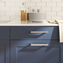 Berkfield Home Cabinet Handles 10 pcs Silver 160 mm Stainless Steel