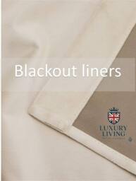 Luxury Living Triple Woven Blackout Velvet Diamante Ring Top Curtains in Cream - Size: 167 cm width x 137 cm drop - thumbnail 3