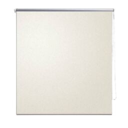 Berkfield Home Roller Blind Blackout 40 x 100 cm Off-White in White - thumbnail 2