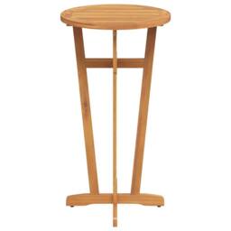 Berkfield Home Beautiful Garden Bar Table Ã˜60x105 cm Solid Wood Acacia in Brown - Size: 60x105 cm - thumbnail 5