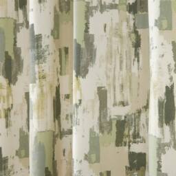 Sundour Bamford Eyelet Curtains in Green - Size: 117 cm width x 229 cm drop - thumbnail 3